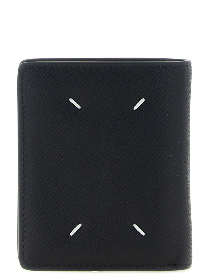 Maison Margiela Four Stitches Portafogli - Nero | f997ea5d383462e10be5a3d8ab8cf9a8660b0d48