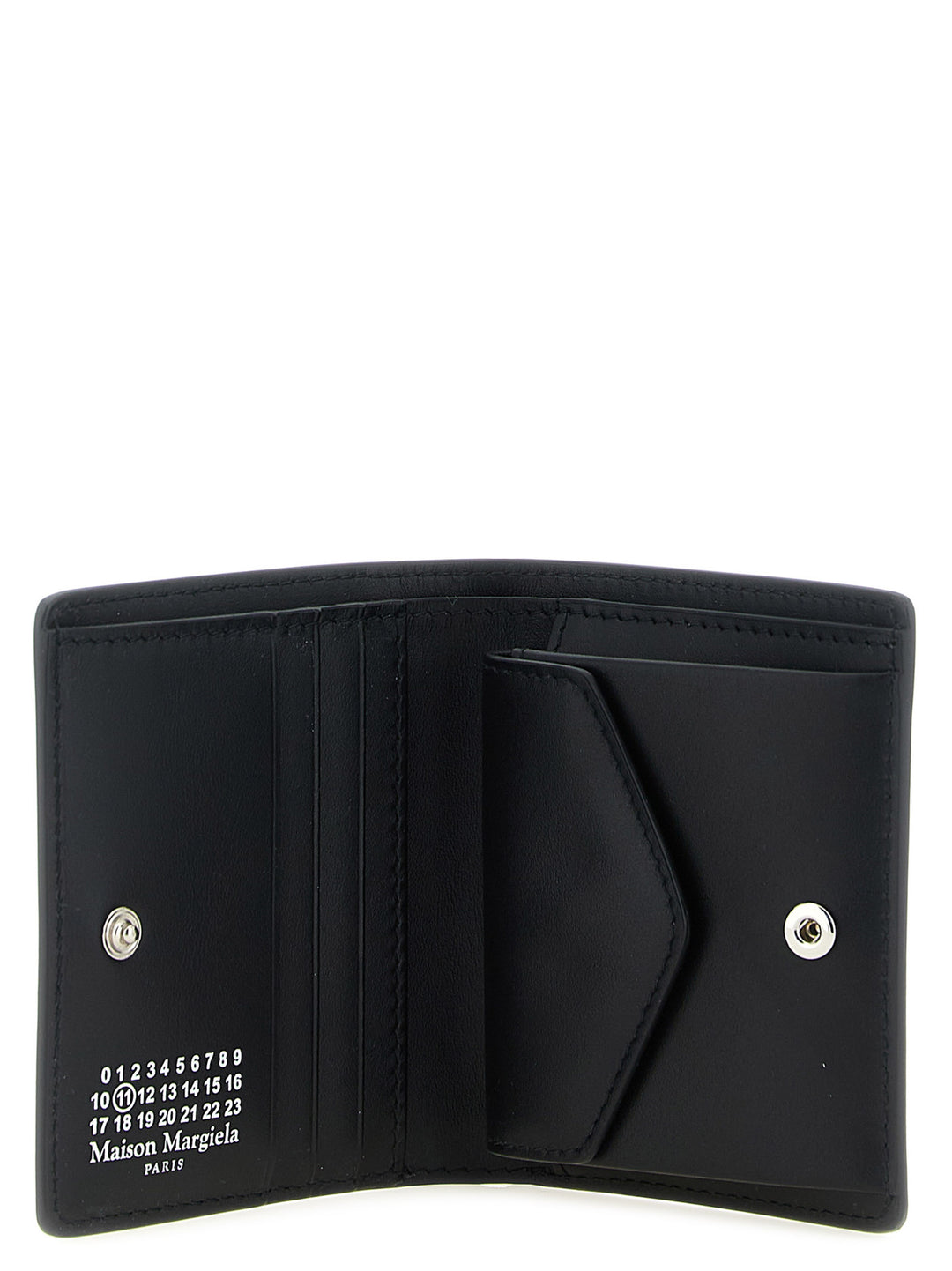 Maison Margiela Four Stitches Portafogli - Nero | 15acb20f067dba8dd33c3397f726e2a35d0cc285