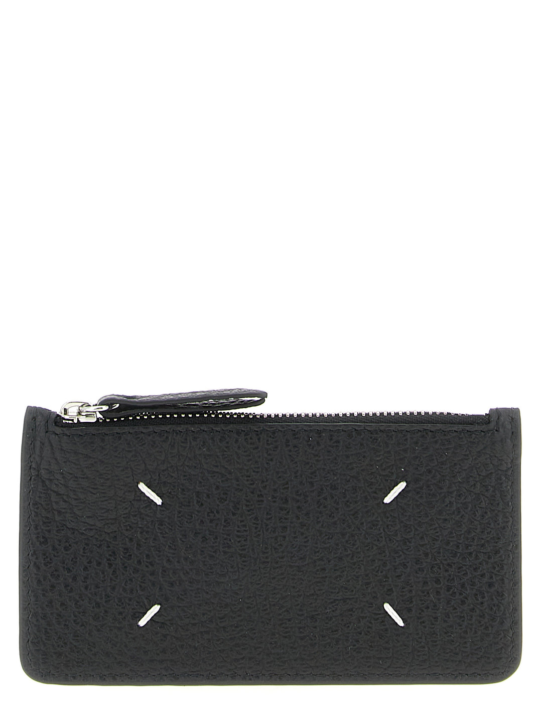 Maison Margiela Zipped Cardholder Portafogli - Nero | ba2e00a59c82ef7e6b0d0cef44ba69fb7dbe39a7