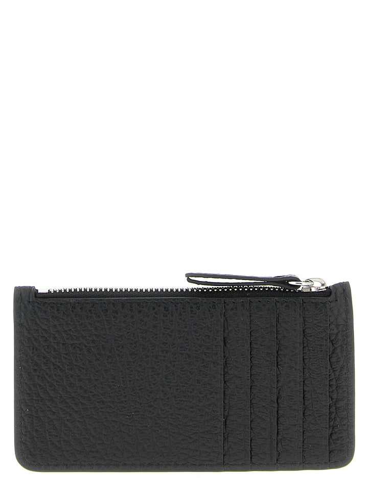 Maison Margiela Zipped Cardholder Portafogli - Nero | cf83eda1c3b2aa5e9bb53a6f35cf80d96c7e78c0