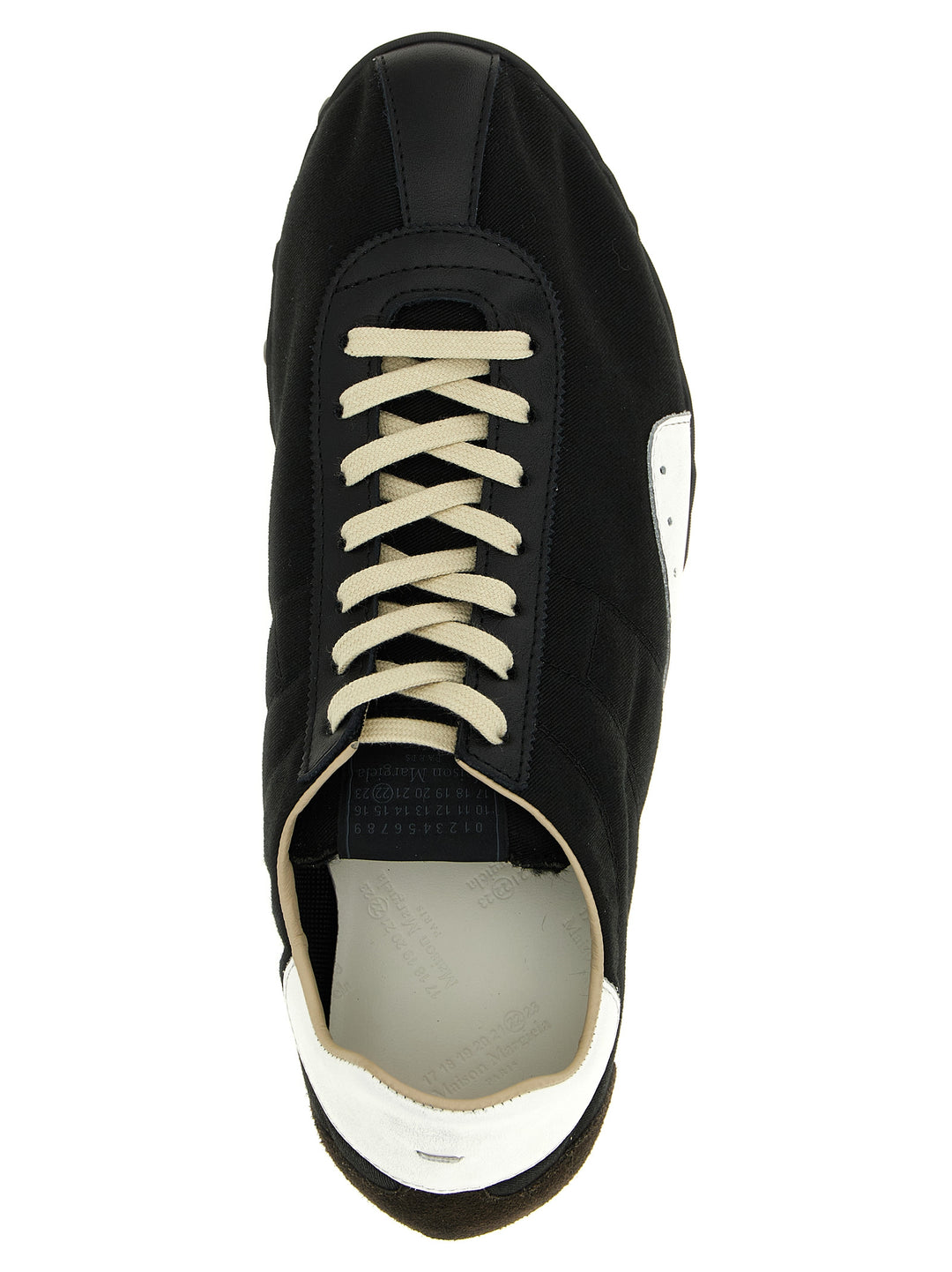 Maison Margiela Sprinters Sneakers - Bianco/Nero | b23ffe9391f055728b31b23dcbf0bc0d3464e345