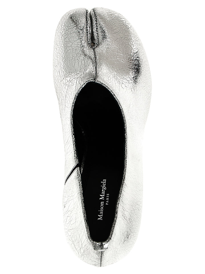 Maison Margiela Tabi Decollete - Silver | 952ba6411f055358d2761e56adb1e3efbc7465e6