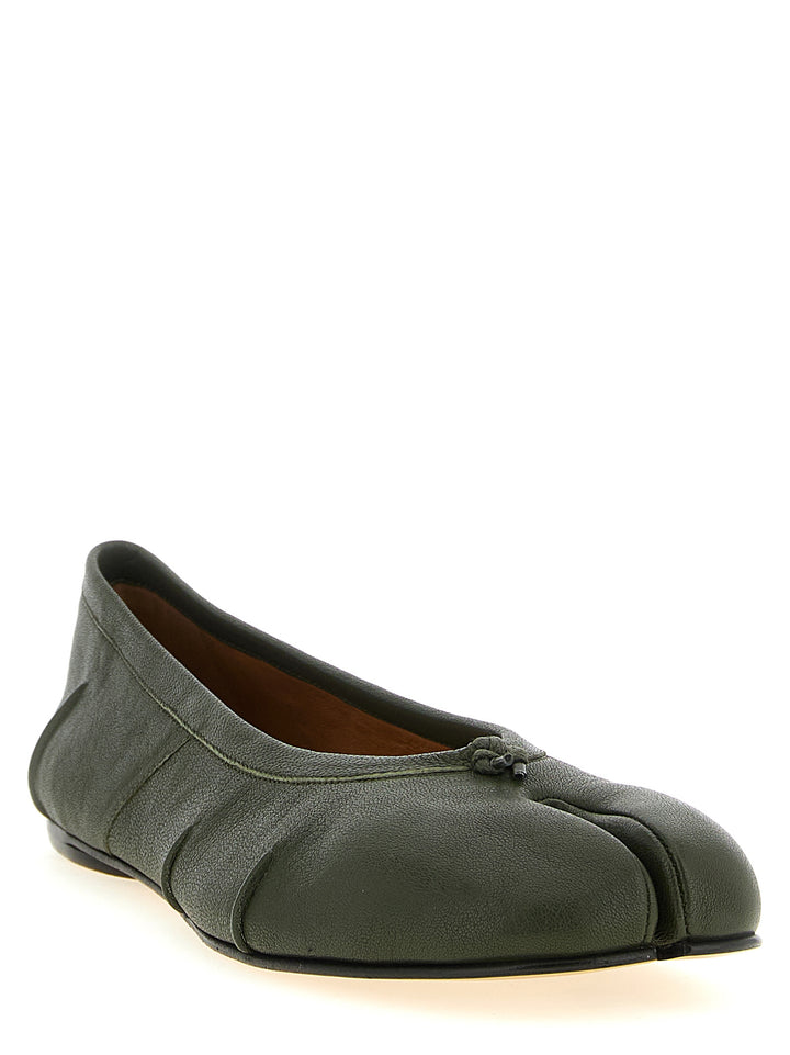 Maison Margiela Tabi New Flat shoes - Verde | b639ff99d47e7beb3d4c3fcbf6f8e55d536a55b0