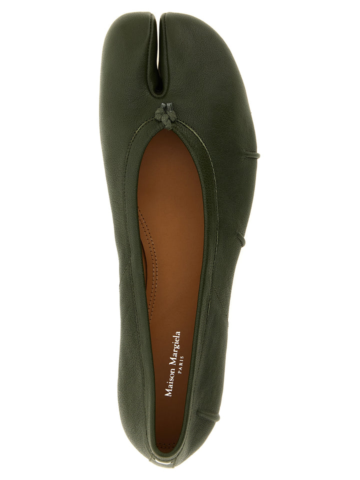 Maison Margiela Tabi New Flat shoes - Verde | 54fc7d31549826702f1557e6416c8acd7ea9a64a