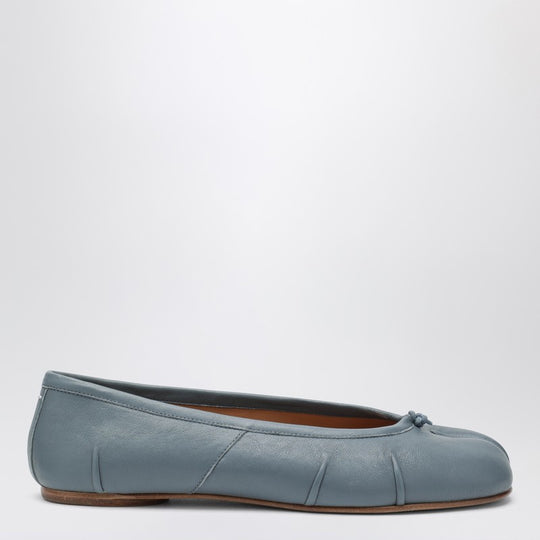 Grey-Blue Tabi New Ballet Flats
