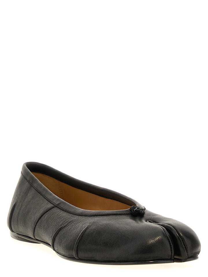 Maison Margiela Tabi New Flat shoes - Nero | 4b6bda977a4a77f0acc8d8ecca2246f2246fba33