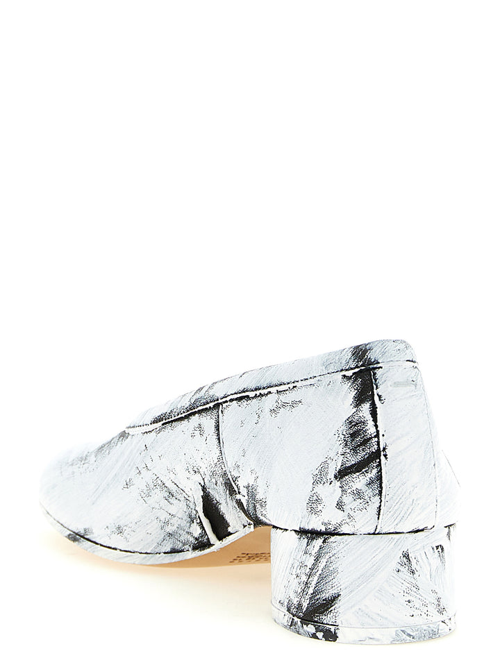 Maison Margiela Tabi Decollete - Bianco/Nero | 0ab614efbf76b9fc3e89a7d2f8b53af53d7082e7