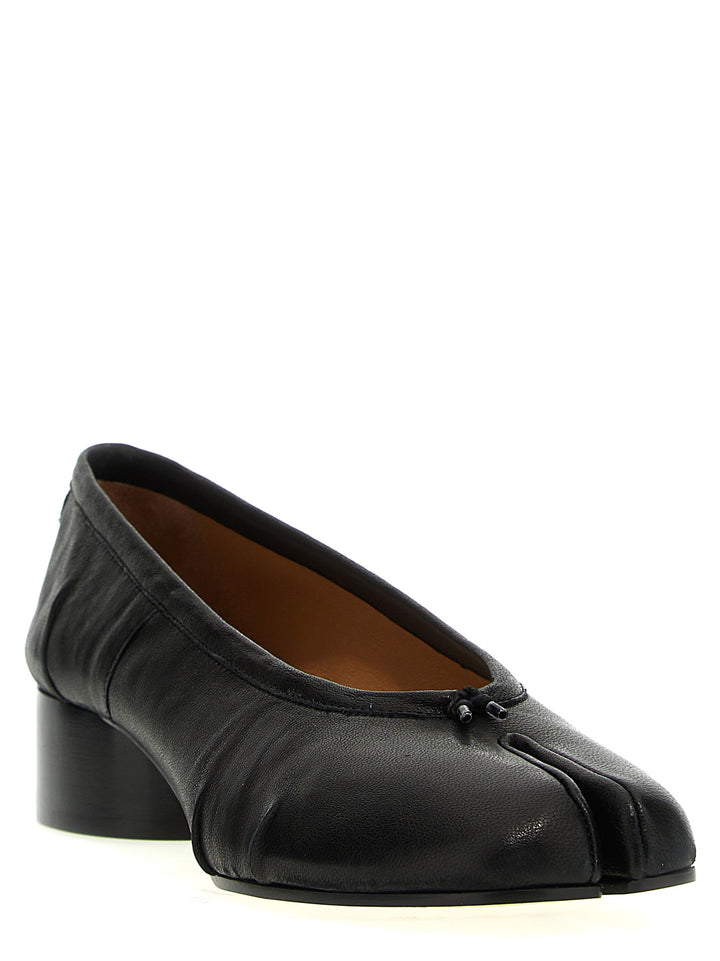 Maison Margiela Tabi New Flat shoes - Nero | 5bac9368d3fb87bb547f7906aac106a319ea371a