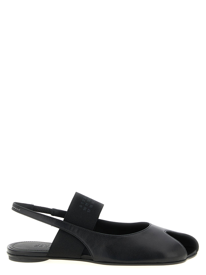 Mm6 Maison Margiela Opentoe Tabi Sandali - Nero | 9172999d09be21f1ab0007fd5fd8a5562e2f0d6e