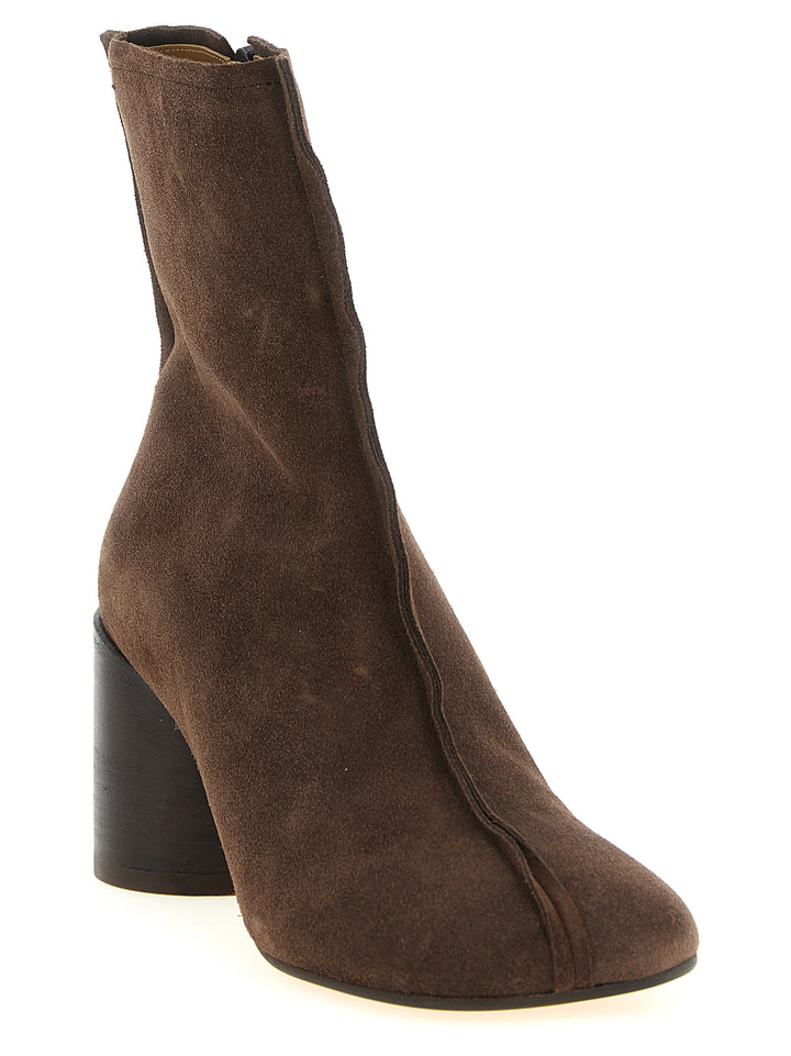 Mm6 Maison Margiela Anatomic Stivali e Stivaletti - Marrone | 073a83e7a4ebff17c470f6537823abff80ab5770
