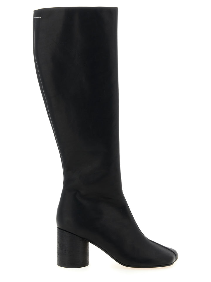 Mm6 Maison Margiela Anatomic Stitch Stivali e Stivaletti - Nero | 7752dcb58372c069757aad604e053ebb2ff022d3