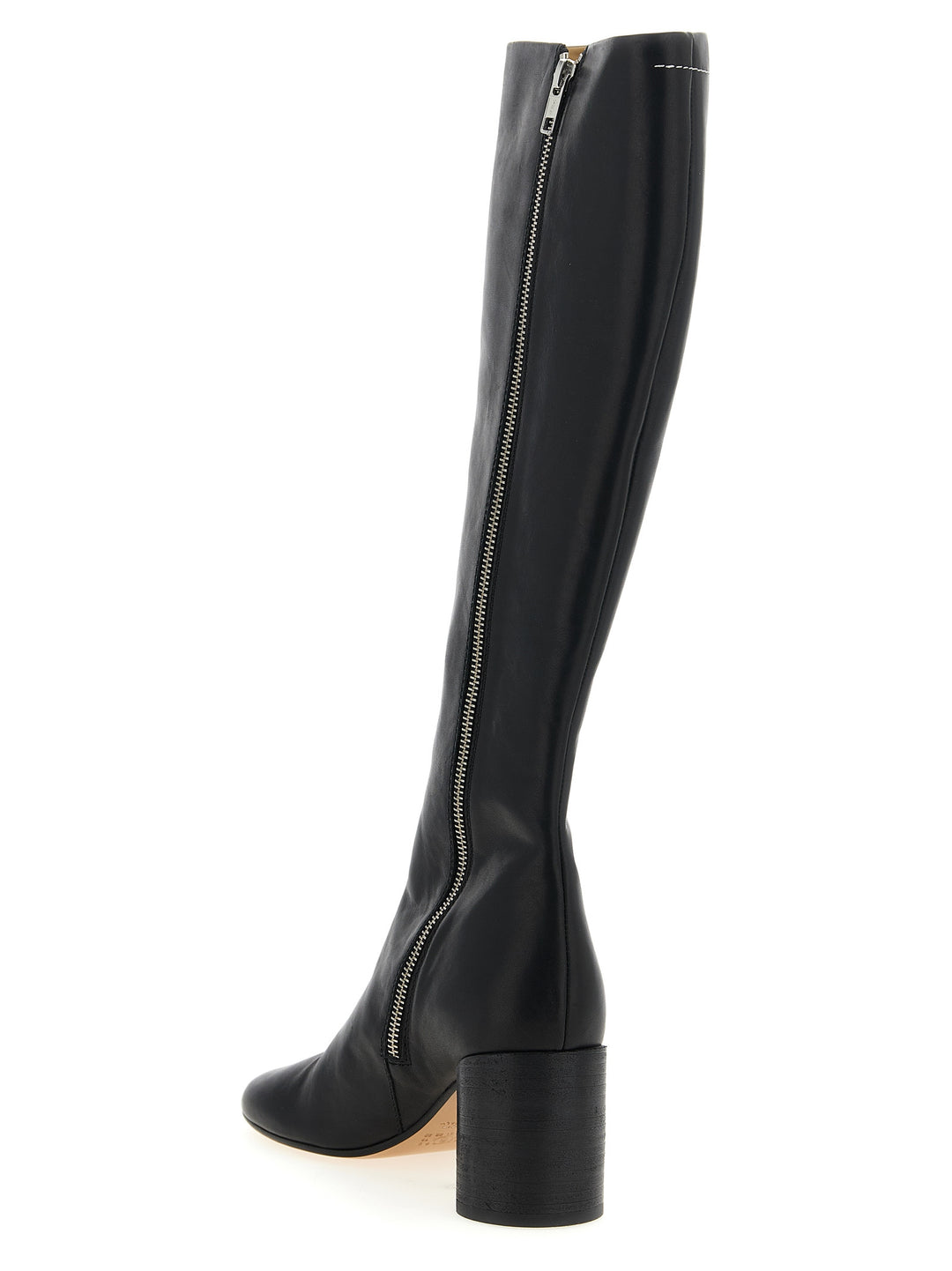 Mm6 Maison Margiela Anatomic Stitch Stivali e Stivaletti - Nero | 6d48ec67ffad7f0c31391fcff4b5e542a5016c17
