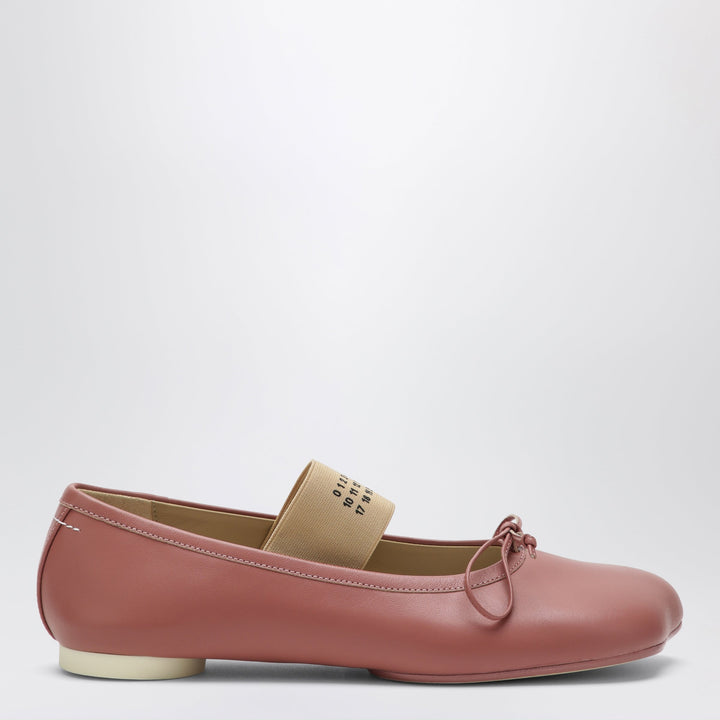 MM6 Maison Margiela Ballerines Numériques Anatomiques Roses