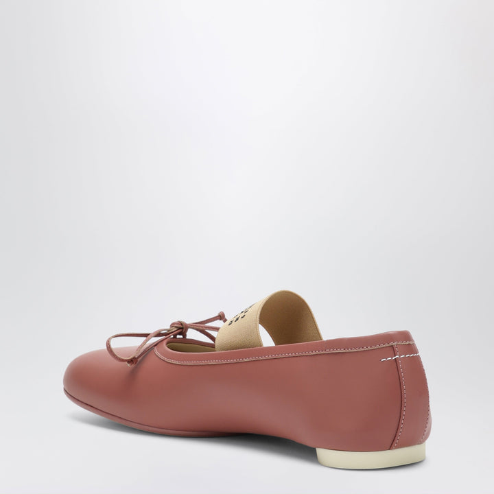 MM6 Maison Margiela Ballerines Numériques Anatomiques Roses