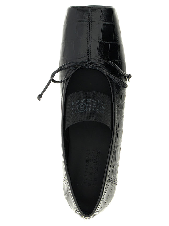 Mm6 Maison Margiela Ballet Flat shoes - Nero | e7d1b996c8536d2616c7ebb180fb1e4e4ee70f31