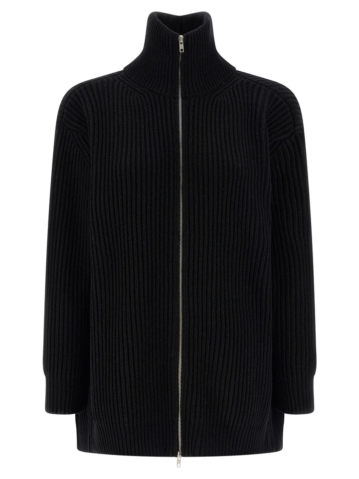 Mm6 Maison Margiela Cardigan Dress Abiti - Nero | 02a0da54c00df4f6db76f392d4a33cce13f82c32
