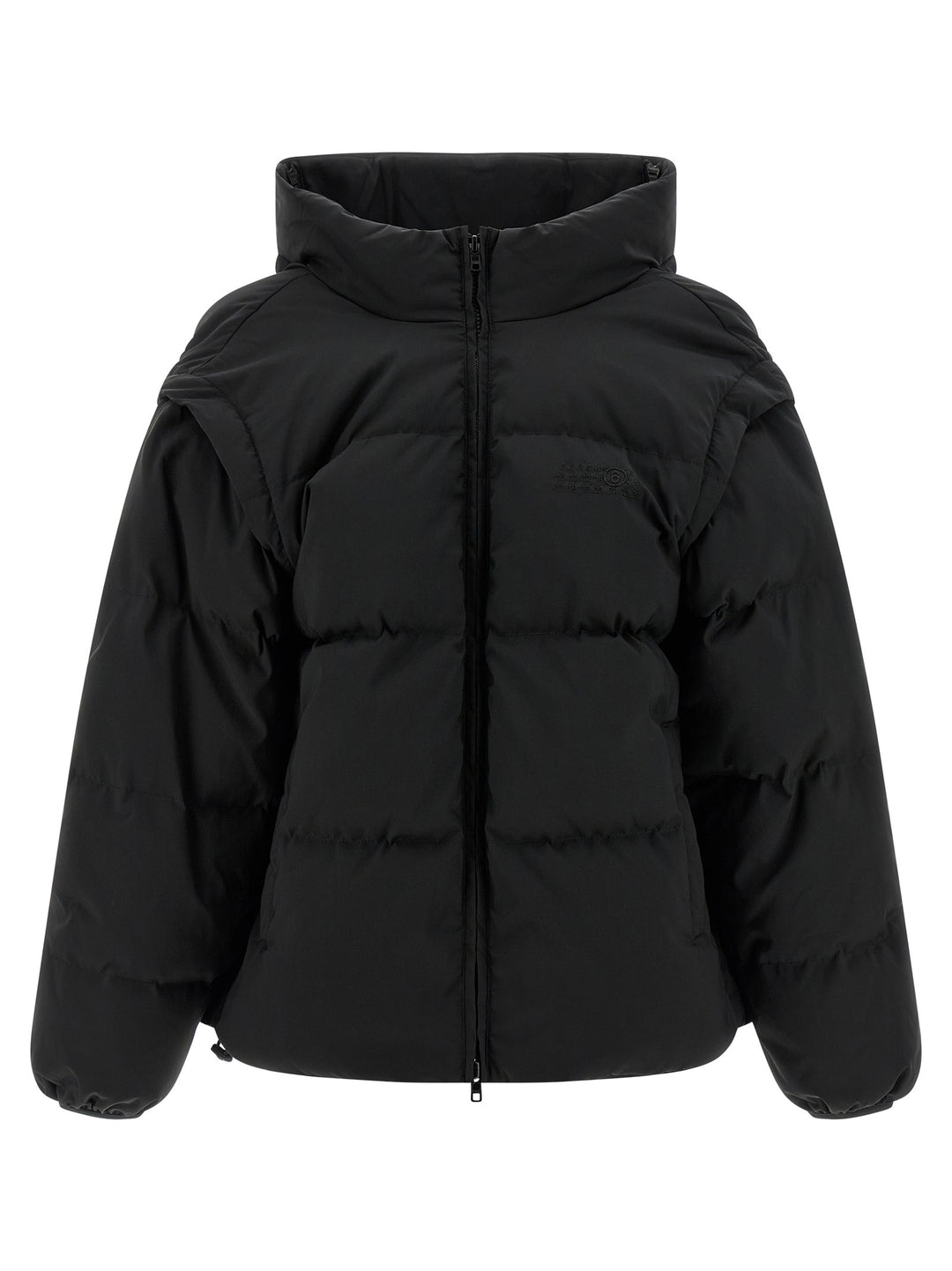 Mm6 Maison Margiela Numeric Signature Mm6 Puffer Jackets - Nero | b8253dbeea08b756ab9875cf749534d43e88adb2
