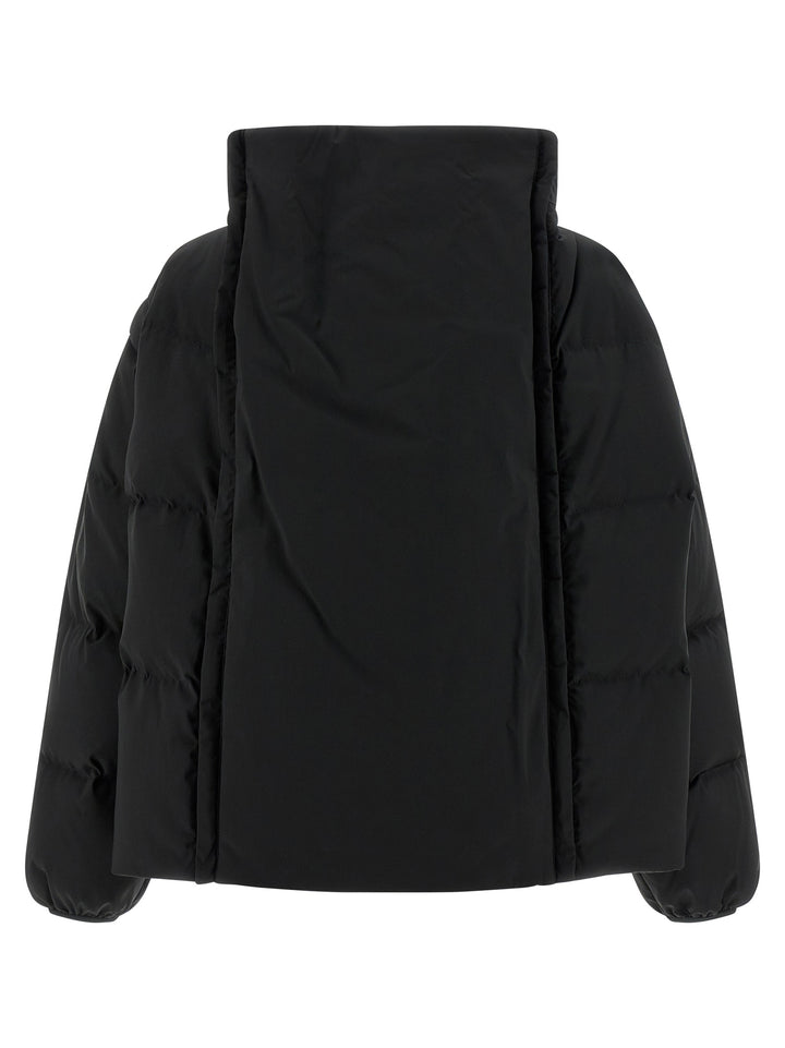 Mm6 Maison Margiela Numeric Signature Mm6 Puffer Jackets - Nero | b008217704a3e48e729e9531299cee416f69c326