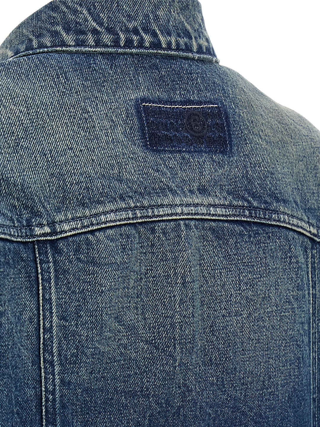 Mm6 Maison Margiela Numeric Signature Mm6 Puffer Jackets - Blu | 38c22c8926f8e3a972d1a067f0c207eb19b269d2