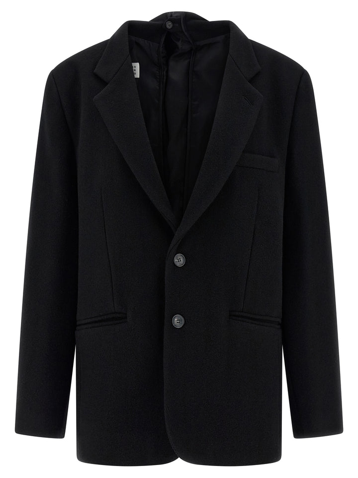 Mm6 Maison Margiela Back Panel Blazer BlazerS - Nero | 2152da12f47933cf9d0e4373c615c27cc9959bf9
