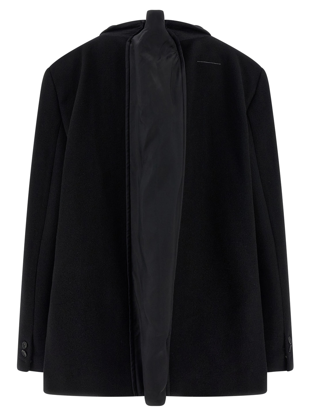 Mm6 Maison Margiela Back Panel Blazer BlazerS - Nero | a43dd18ab88e8dc29081a50160b951ac8353fe4f