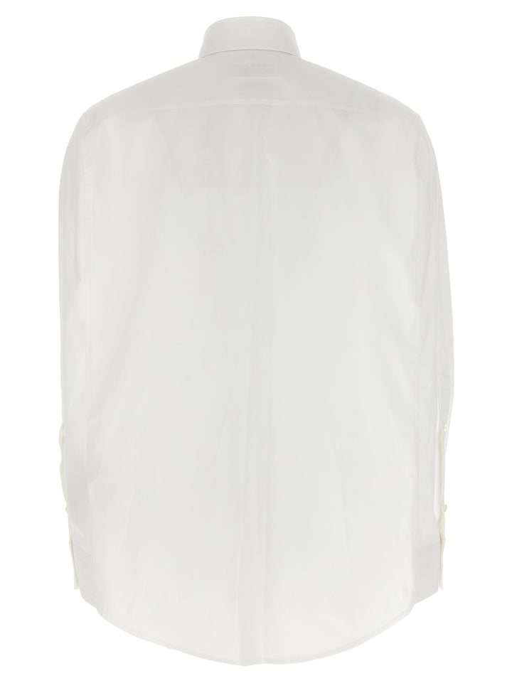 Mm6 Maison Margiela Embroidery Shirt Camicie - Bianco | 5824644910107c2389edc468e0398aa851917bb8