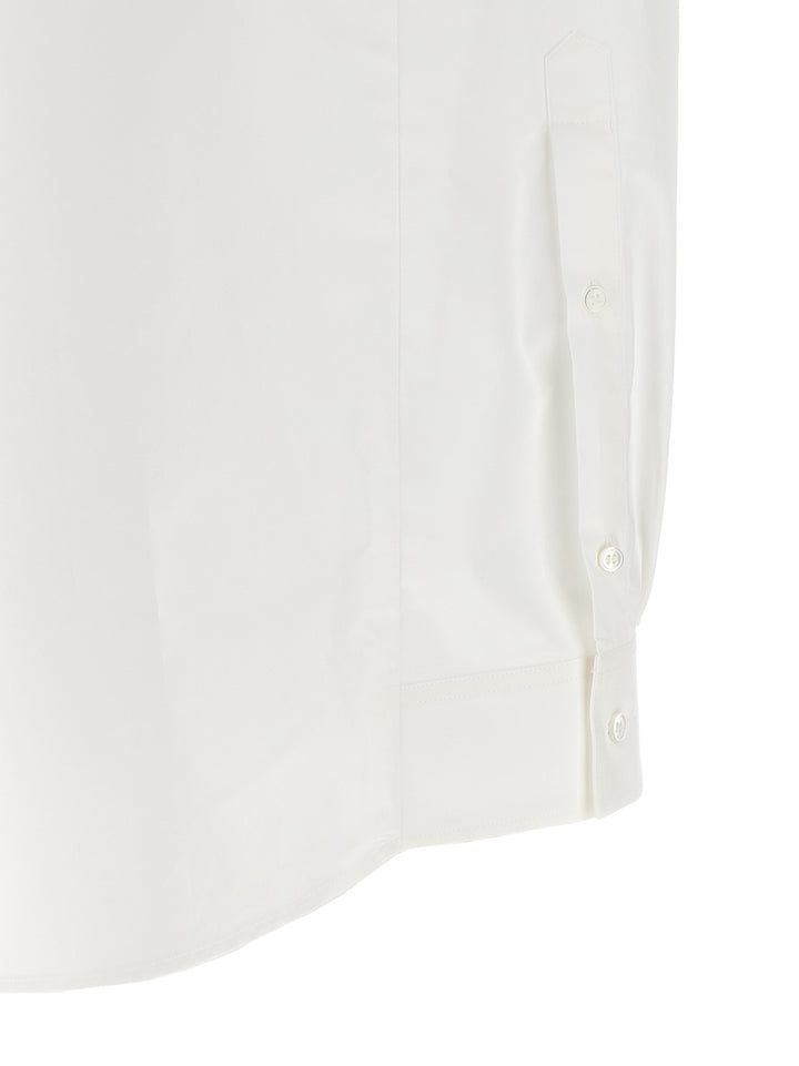 Mm6 Maison Margiela Embroidery Shirt Camicie - Bianco | 139b6a54441c458cdc930e0b5d08afe875e627b8
