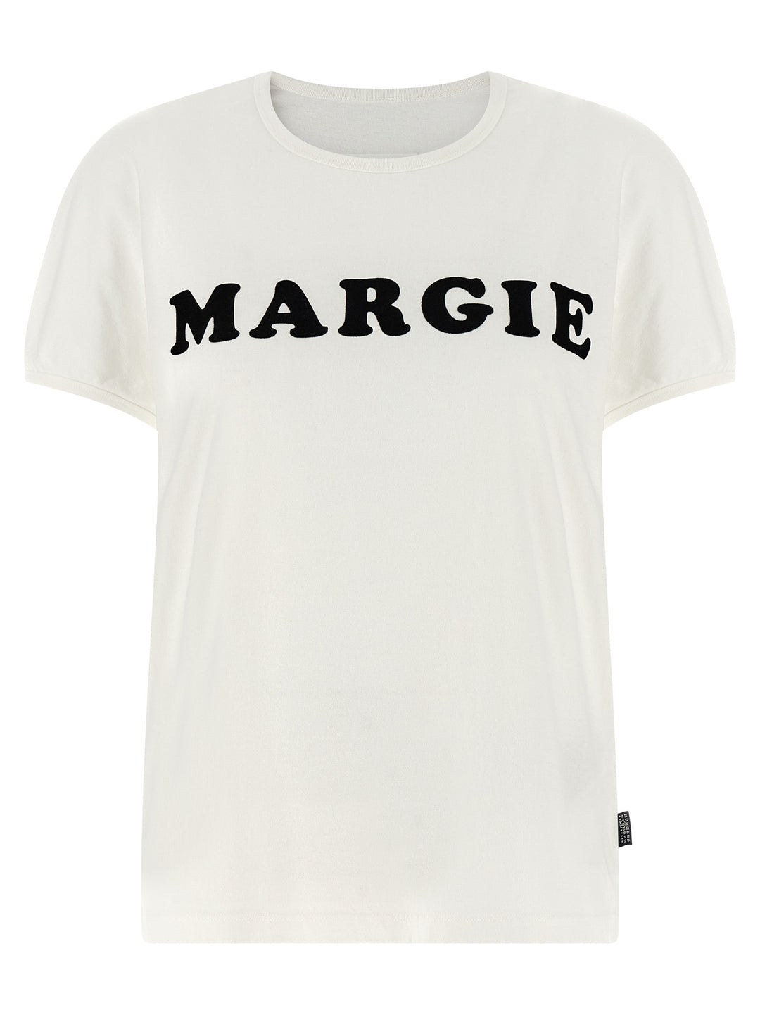 Mm6 Maison Margiela Arc Print T shirt - Bianco | 1b41f457361ee05eaa171d2b3eaa8b6fd8bd8241