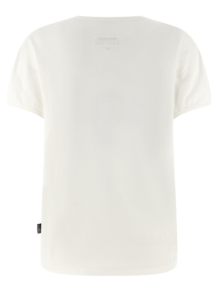 Mm6 Maison Margiela Arc Print T shirt - Bianco | e489ab952f34b4cca5ddf12779305afb0e48473d