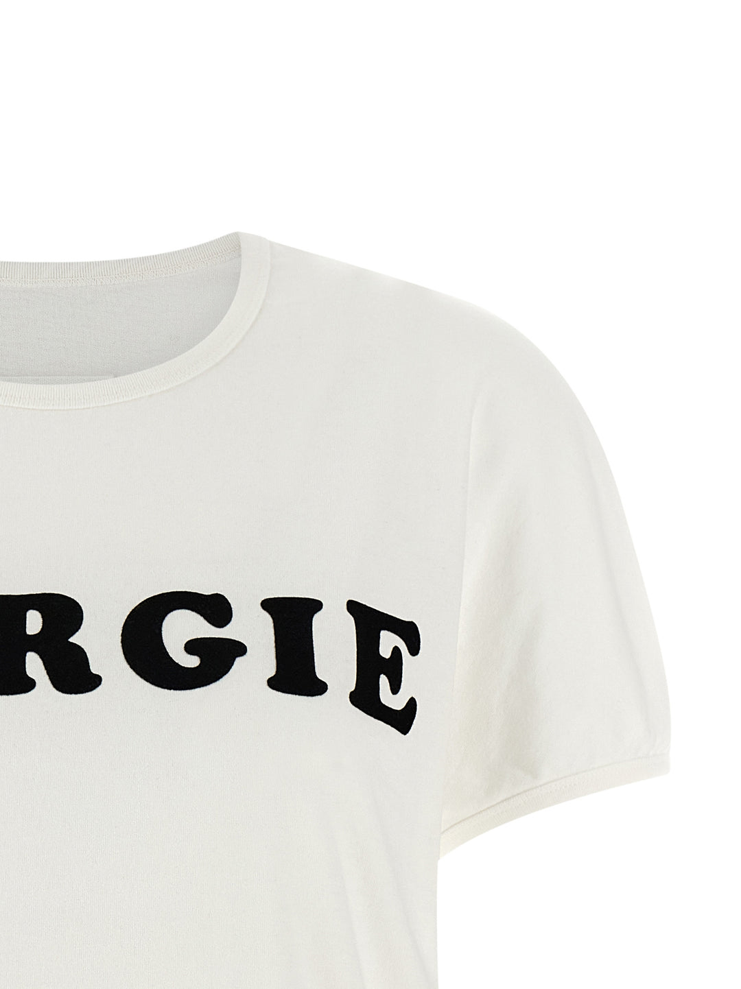 Mm6 Maison Margiela Arc Print T shirt - Bianco | ffa92467b064a90d542977bf3a2d23b1bf7e37e5
