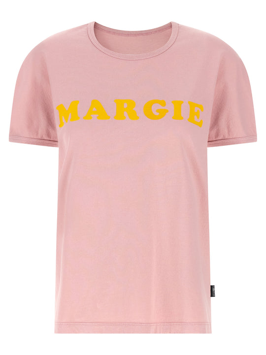 Arc Print T Shirt Rosa