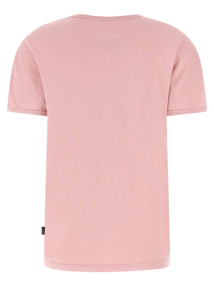 Mm6 Maison Margiela Arc Print T shirt - Rosa | 2ec5277bef2493c9e09f264b713296710ef392fe