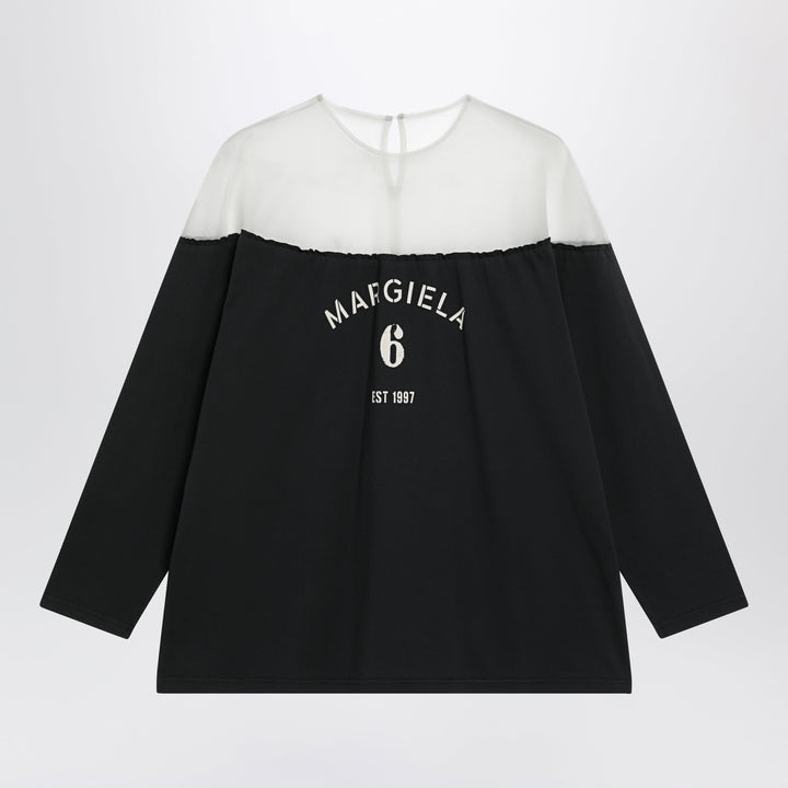 Mm6 Maison Margiela Shirts & Tops - Nero | 4b07abe35f90dcfc6ccff3b7157cfa6f1adbfd61