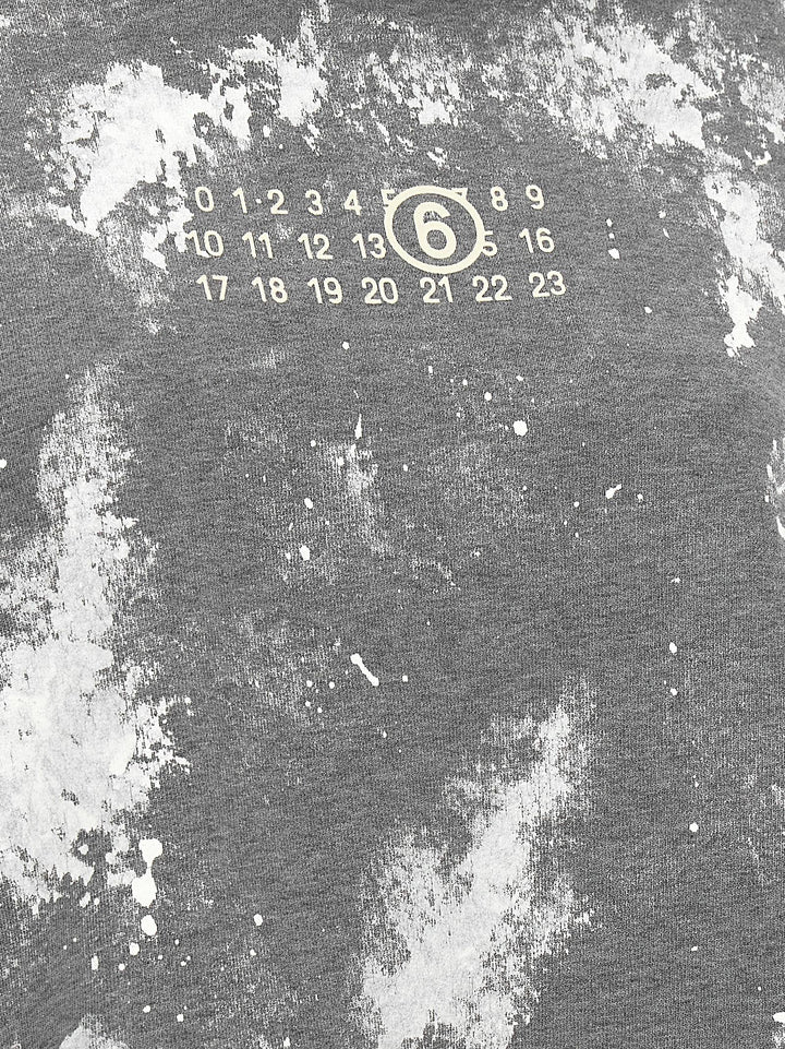 Mm6 Maison Margiela Numeric Signature Mm6 Felpe - Grigio | 754b1c7da9db0c90775580134f42436b9965489d
