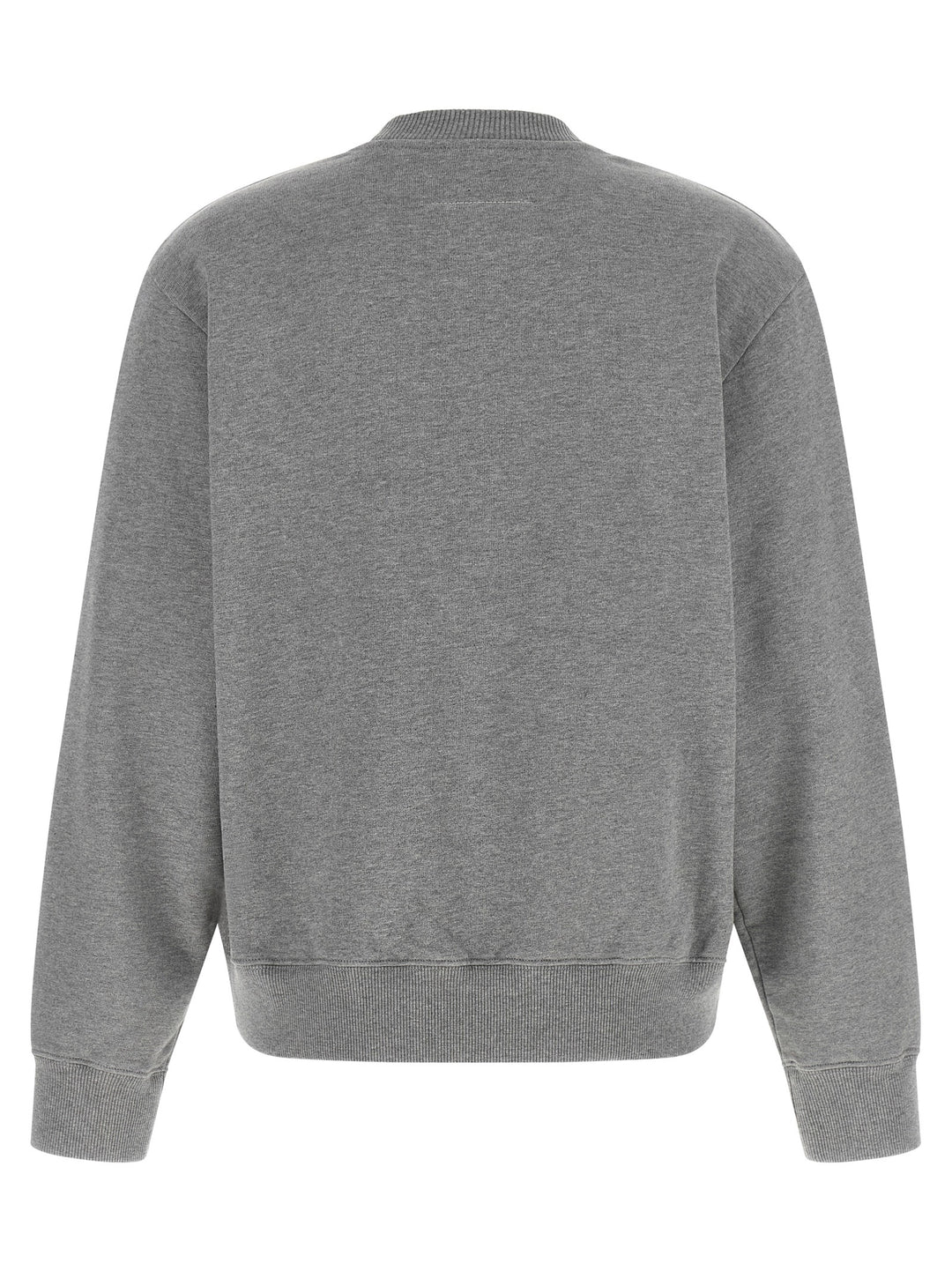 Mm6 Maison Margiela Logo Print Felpe - Grigio | 881bfb8b9ffc76a73ea89bda5c5d9ef7a9894bb9