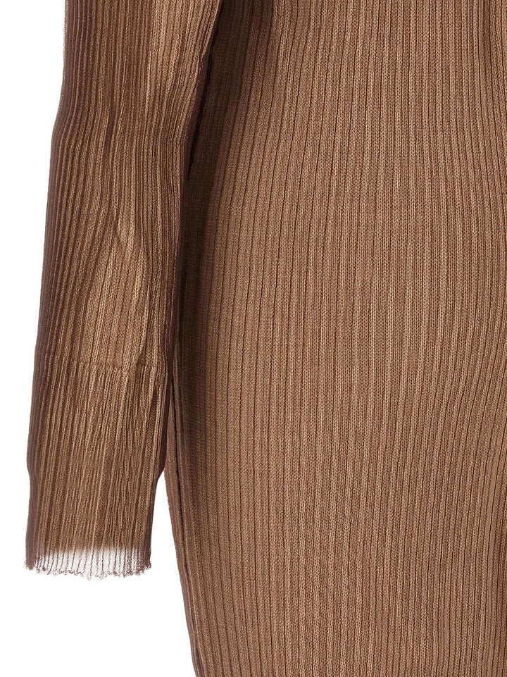 Mm6 Maison Margiela Trapped Abiti - Beige | 0605a03d901b012002e631ef14eba6882a1ee1e4