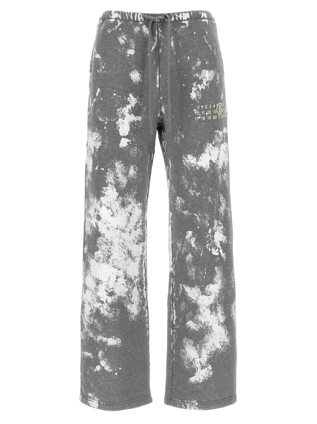 Mm6 Maison Margiela Numeric Signature Mm6 Pantaloni - Grigio | 931497943afe12ab264884b57395665b932dce75