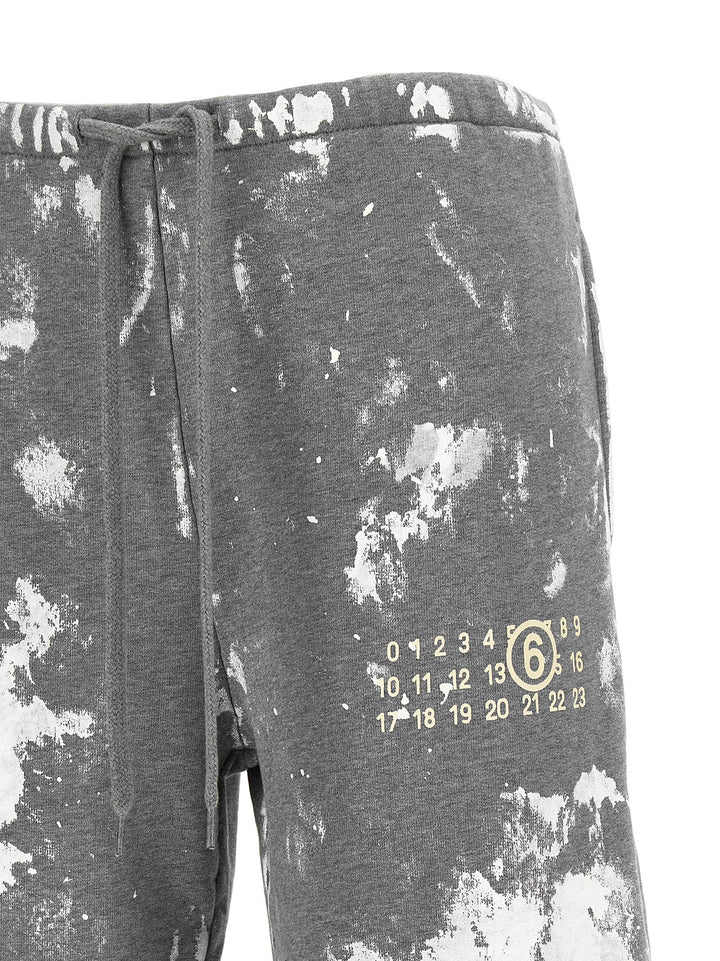 Mm6 Maison Margiela Numeric Signature Mm6 Pantaloni - Grigio | ced65c184ff6ca2401562c66090238e9f6c41f06