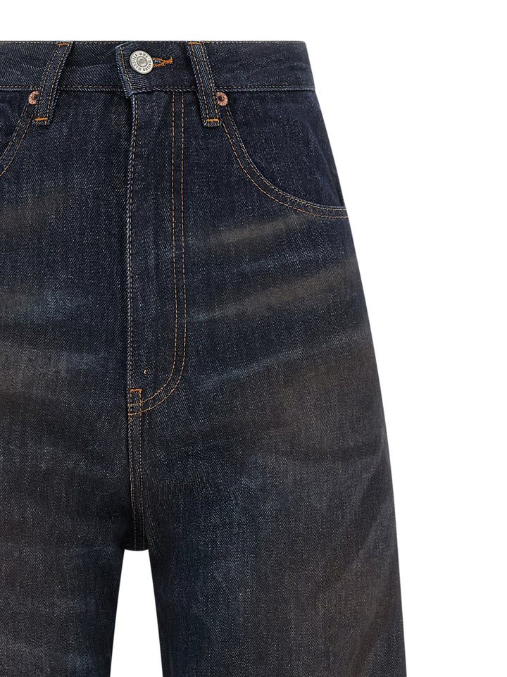 Mm6 Maison Margiela 5-Pocket Jeans - Blu | 4e4c6284c2995c427da482f465c5b89ef5a7ef94