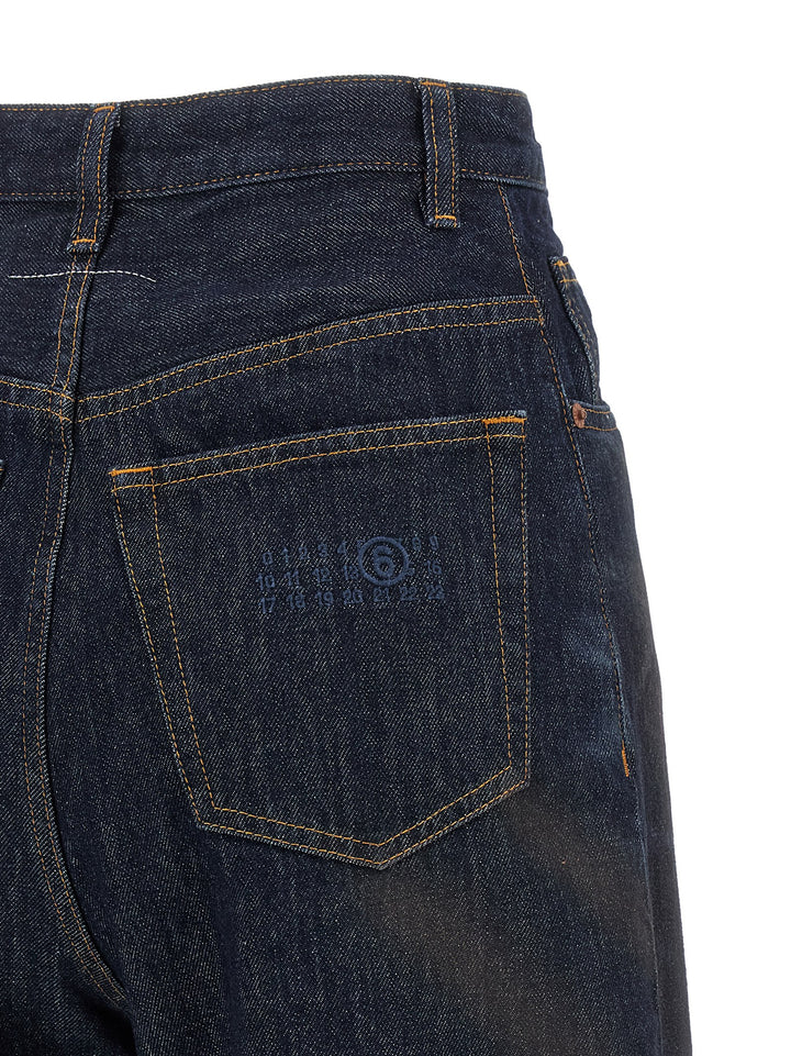 Mm6 Maison Margiela 5-Pocket Jeans - Blu | 5af337ea5ae4a6c968a0cb56c2fab52a994f7e43