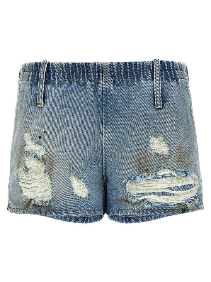Mm6 Maison Margiela Used Shorts Bermuda e Short - Celeste | 908fcc9a66239bb3d7698bfe661422a324eb01f3