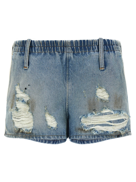 Used Shorts Bermuda E Short Celeste