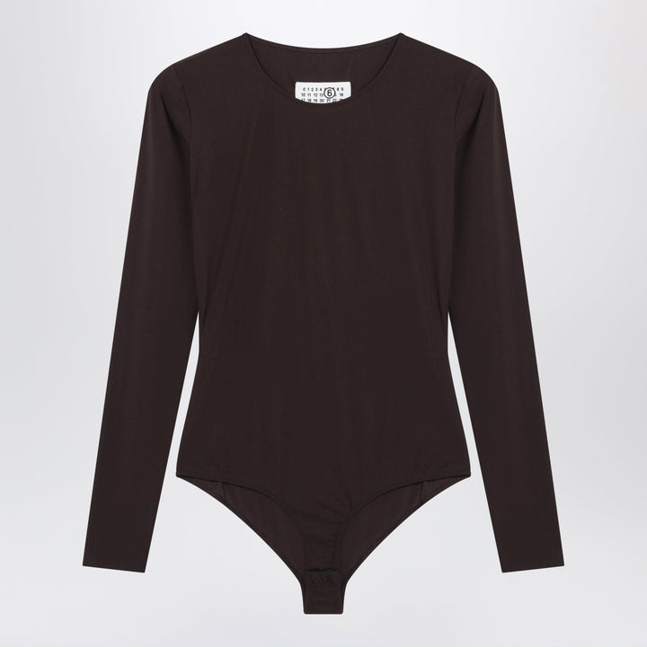 Mm6 Maison Margiela Leotards & Unitards - Marrone | 7a86606bcac6d0f21451b1cc919ad42123323090