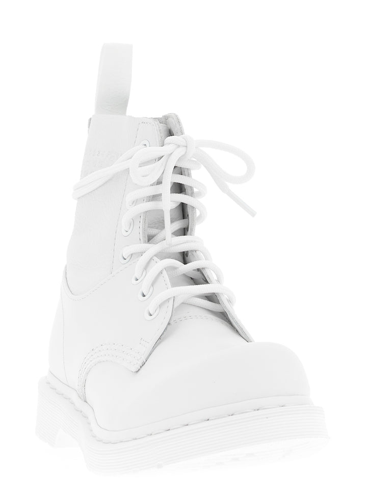 Mm6 Maison Margiela 1460 Twist Mm6 Stivali e Stivaletti - Bianco | a554f45a51388692a998f548eb27715c394b9298