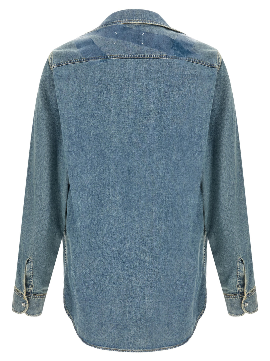 Maison Margiela Taped Camicie - Blu | 3eacca2f69959e051d018aee41d70604dd6234e2