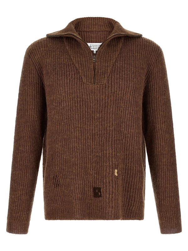 Mending Sweater Maglioni Marrone