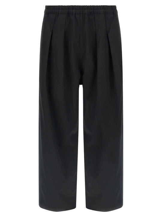 Cotton Trousers Pantaloni Nero