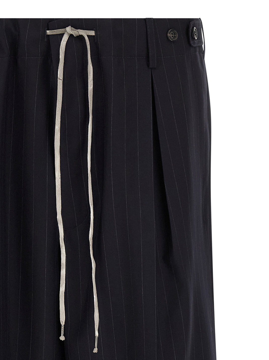 Maison Margiela Pinstripe Pantaloni - Blu | d3b8d4a388a2b7a66904ae918a23e98d72ec844b