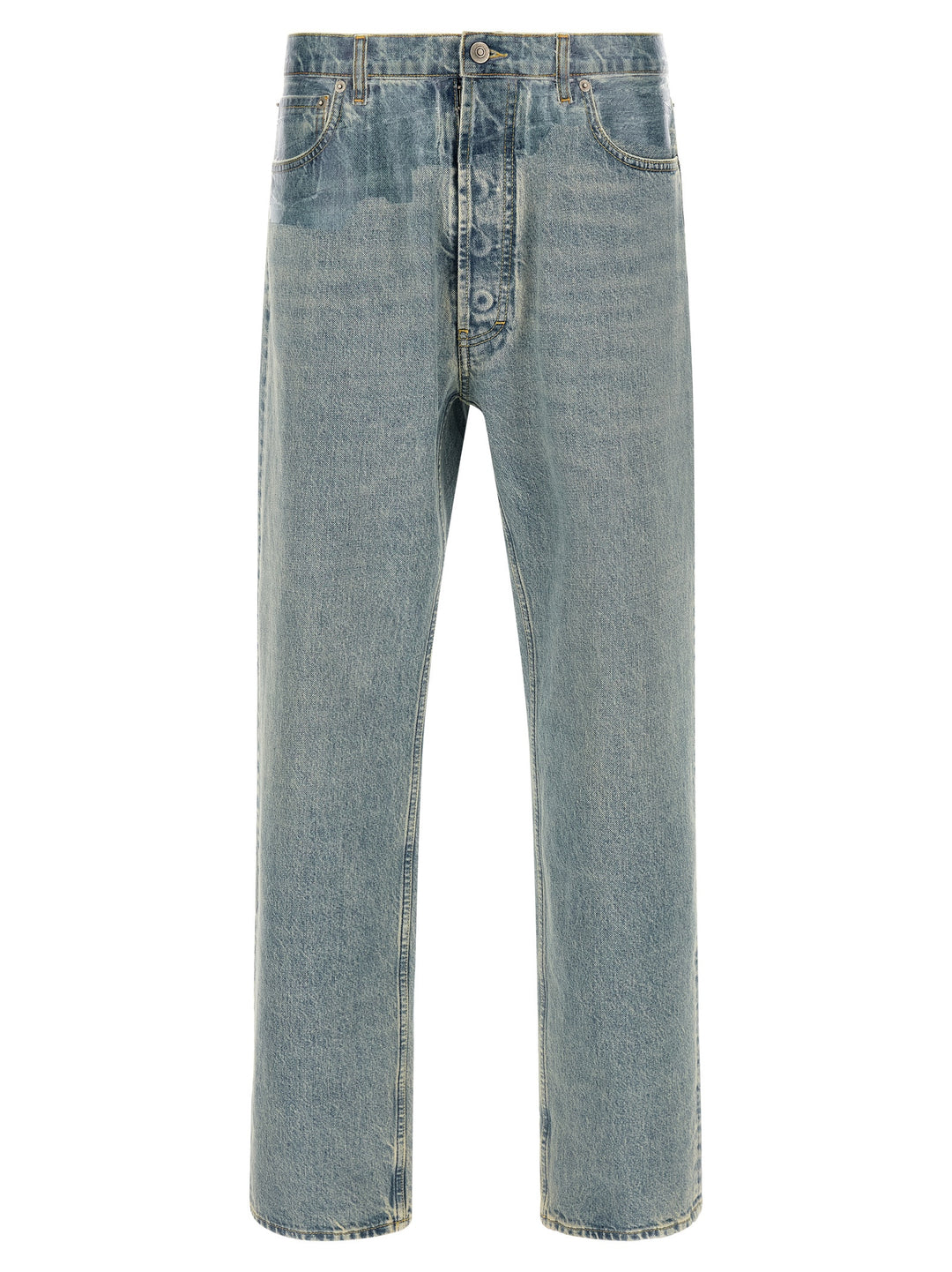 Maison Margiela Taped Jeans - Blu | 5aa06ff555deb9bd5b7dfb2c1848fc72cbbd0a11