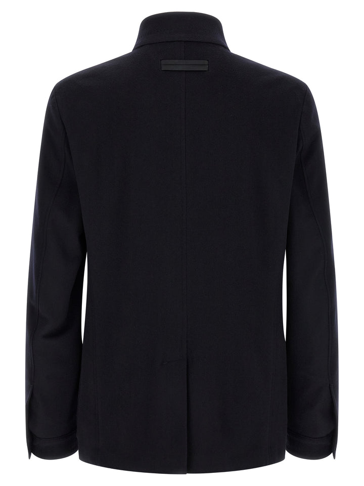 Zegna Il Conte Puffer Jackets - Blu | 022ad17a853f33450d9dc825050f0a297b5c3dec